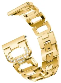 zlota-bransoleta-do-samsung-galaxy-watch-3-41mm-tech-band