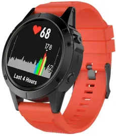 pomaranczowy-pasek-garmin-fenix-7x-pro-szer-26mm