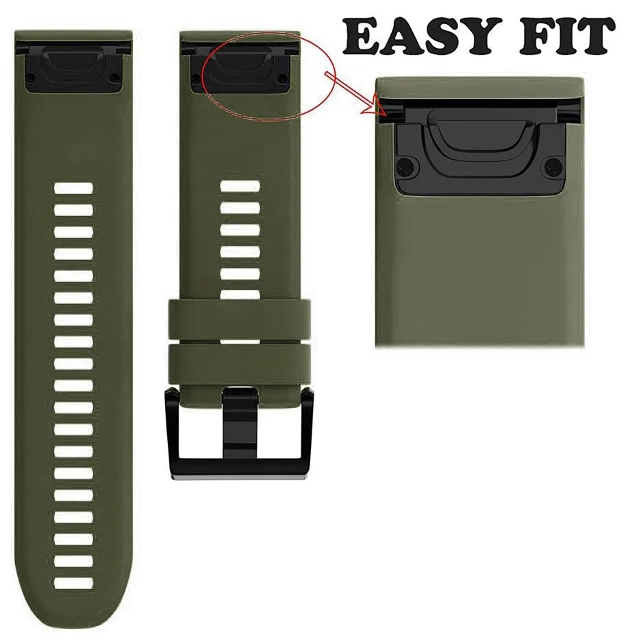 khaki-pasek-garmin-fenix-7s-pro-tech-band