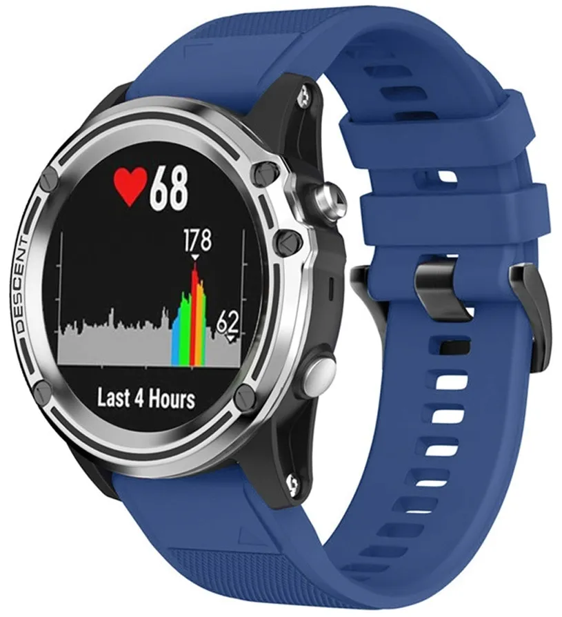 niebieski-pasek-garmin-fenix-7s-pro-tech-band