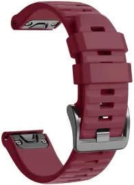 burgundowy-pasek-garmin-fenix-7-solar-szer-22mm