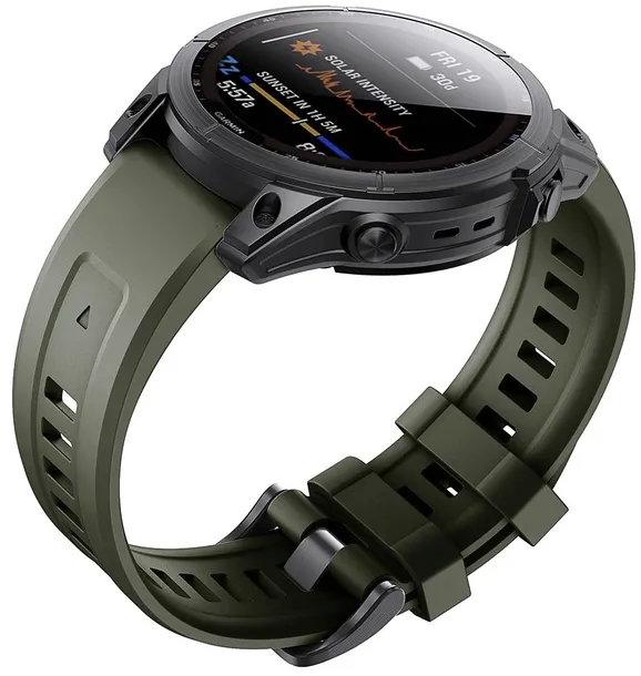 khaki-pasek-garmin-forerunner-945-material-guma