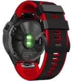 czarno-czerwony-pasek-garmin-fenix-5x-plus-stan-nowy