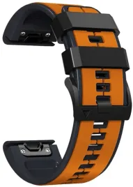 pomaranczowo-czarny-pasek-garmin-fenix-6x-pro