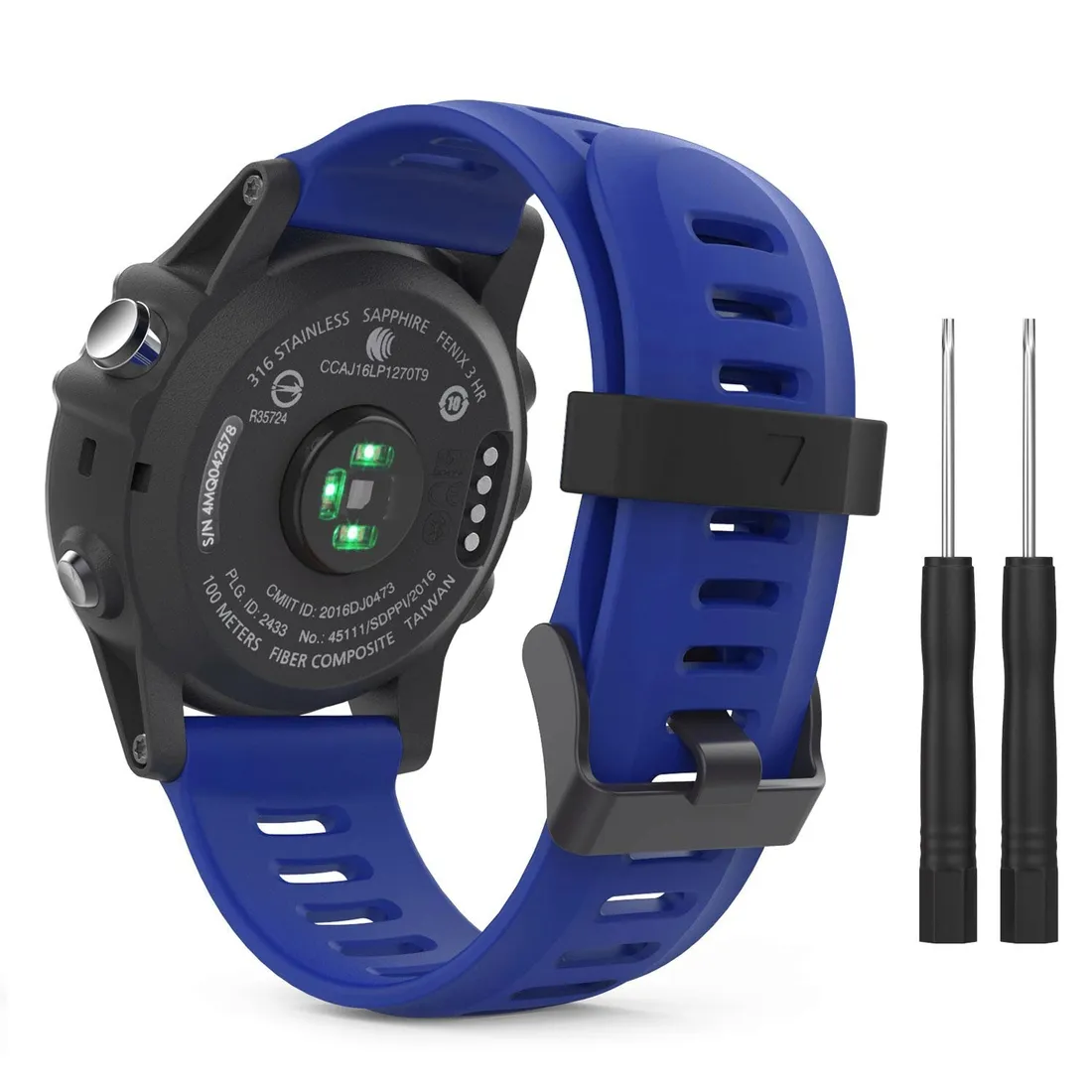 niebieski-pasek-garmin-fenix-3hr