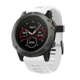 bialy-pasek-garmin-fenix-3hr-material-guma
