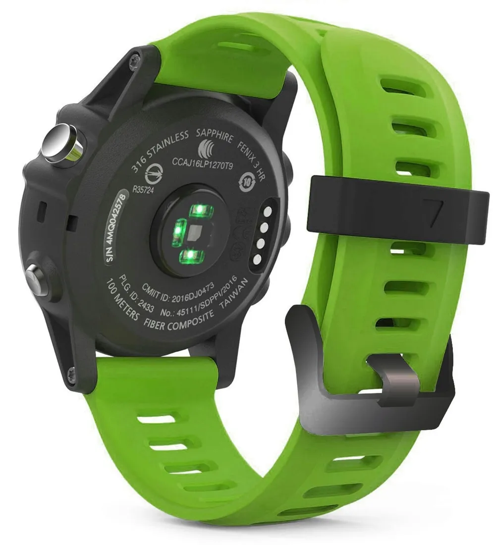 zielony-pasek-garmin-fenix-5x-plus