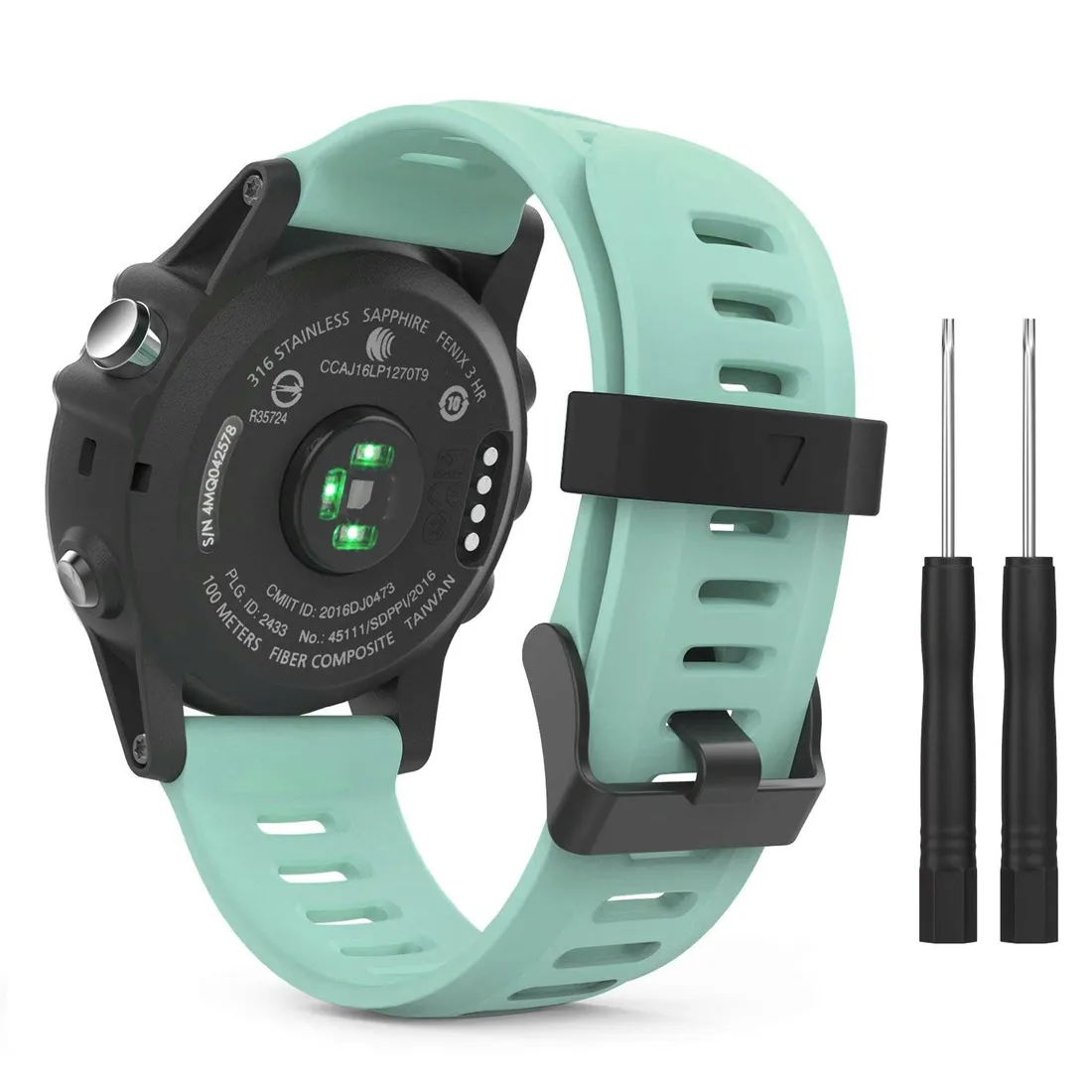 mietowy-pasek-garmin-fenix-3hr
