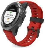 czerwony-pasek-garmin-fenix-5x-plus-stan-nowy