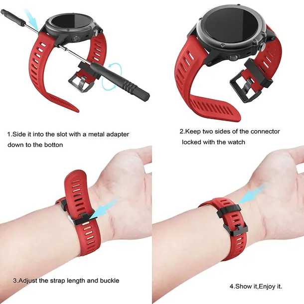 czerwony-pasek-garmin-fenix-5x-plus-pasuje-do-modelu-garmin-fenix-5x-plus