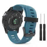 blekitny-pasek-garmin-fenix-5x-plus
