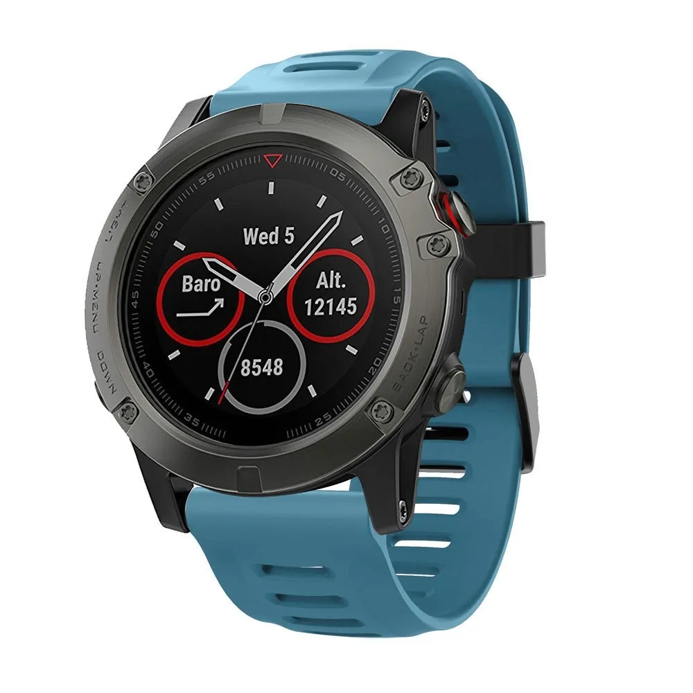 blekitny-pasek-garmin-fenix-5x-plus