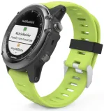 limonkowy-pasek-garmin-fenix-5x-plus-stan-nowy