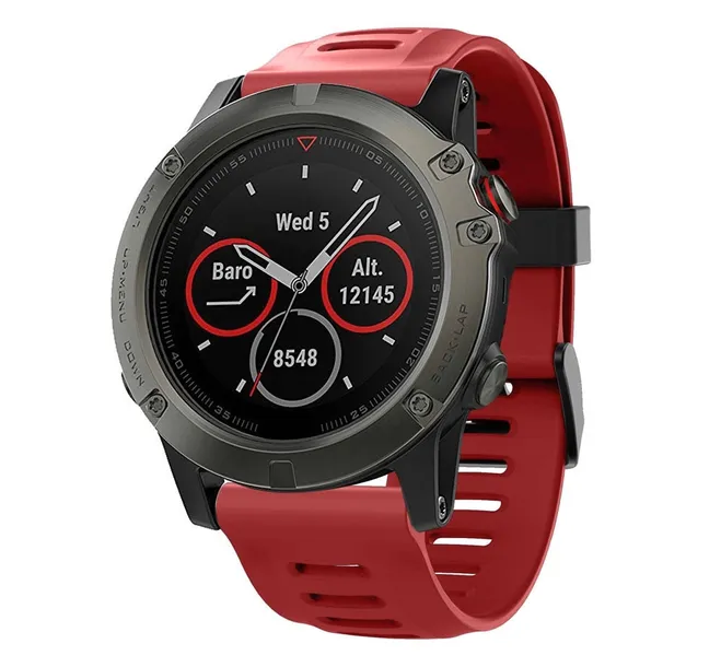 czerwony-pasek-garmin-fenix-5x-plus-marka-tech-band