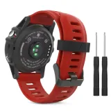 czerwony-pasek-garmin-fenix-3hr