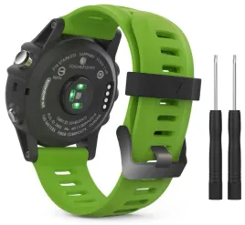 zielony-pasek-garmin-fenix-5x-plus