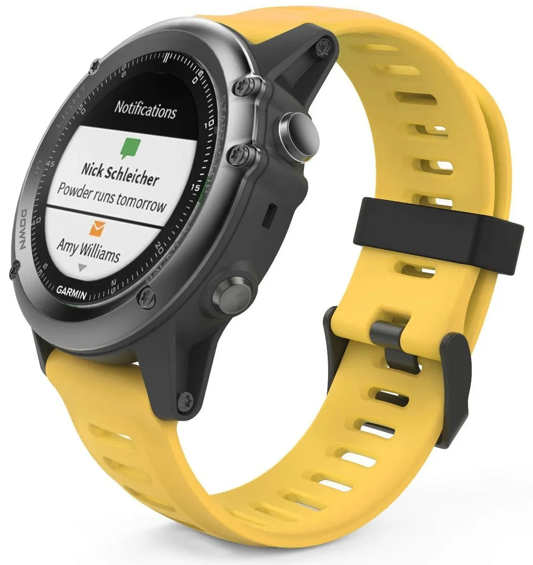 zolty-pasek-garmin-fenix-3hr