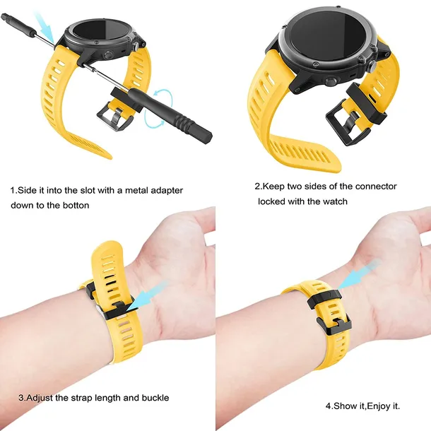 zolty-pasek-garmin-fenix-3hr-zawiera-baterie-nie