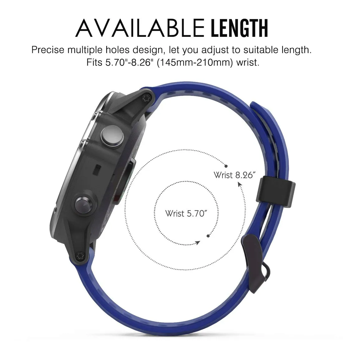 niebieski-pasek-garmin-fenix-5x-plus