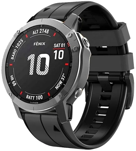 szaro-czarny-pasek-garmin-forerunner-945-marka-tech-band
