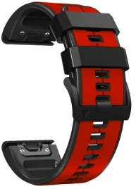 czerwono-czarny-pasek-garmin-epix-2-pro-47mm-sapphire-szerokosc-22mm