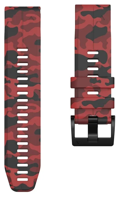 pasek-czerwone-moro-garmin-forerunner-965-szerokosc-22mm