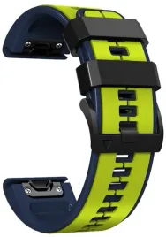 limonkowo-granatowy-pasek-garmin-epix-2-pro-47mm-szerokosc-22mm