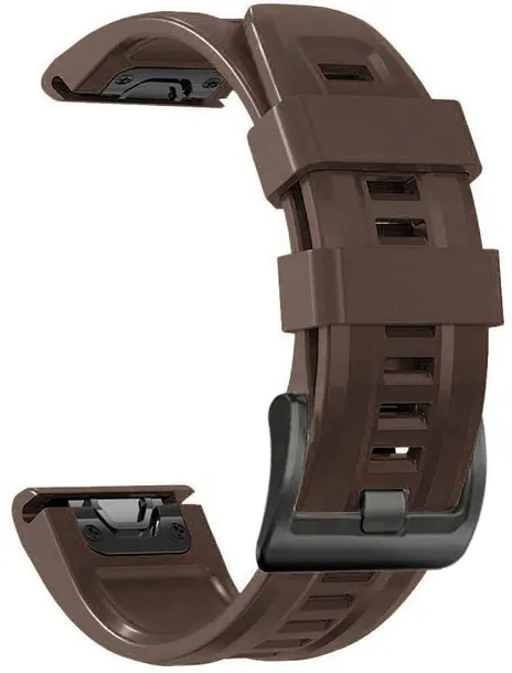 brazowy-pasek-garmin-forerunner-955-material-guma