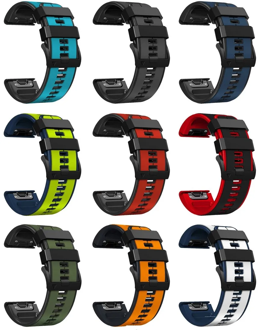 bialo-granatowy-pasek-garmin-forerunner-955