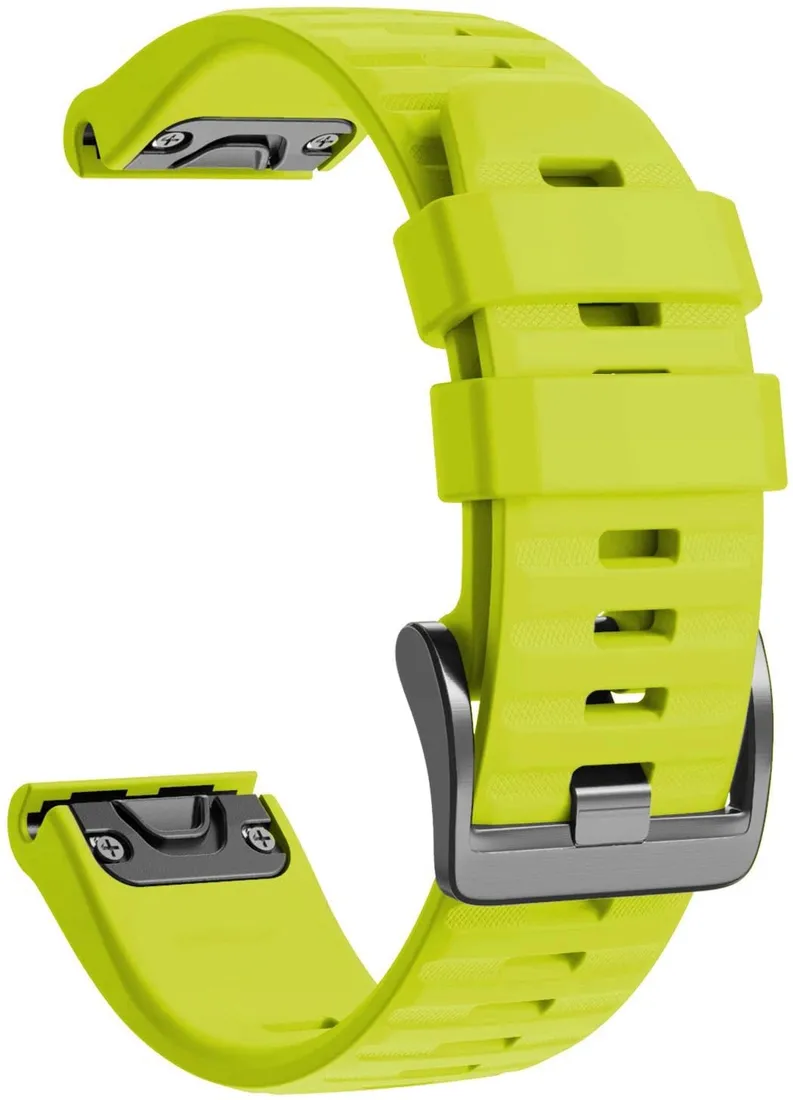 limonkowy-pasek-garmin-forerunner-955-quickfit