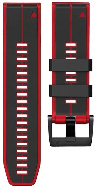 czarno-czerwony-pasek-garmin-forerunner-965-model-garmin-forerunner-965