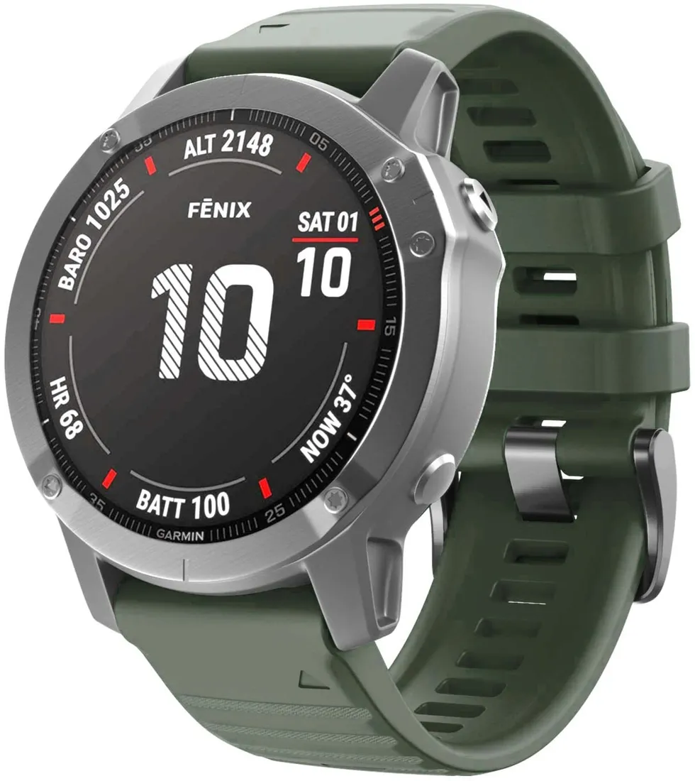 khaki-pasek-garmin-forerunner-965-quickfit-22mm