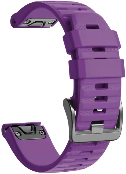 fioletowy-pasek-garmin-forerunner-955-quickfit