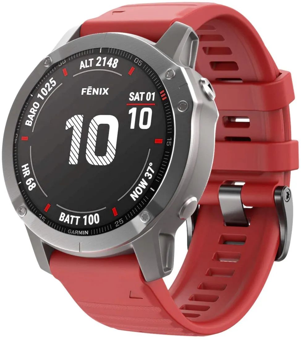 bordowy-pasek-garmin-forerunner-965-quickfit