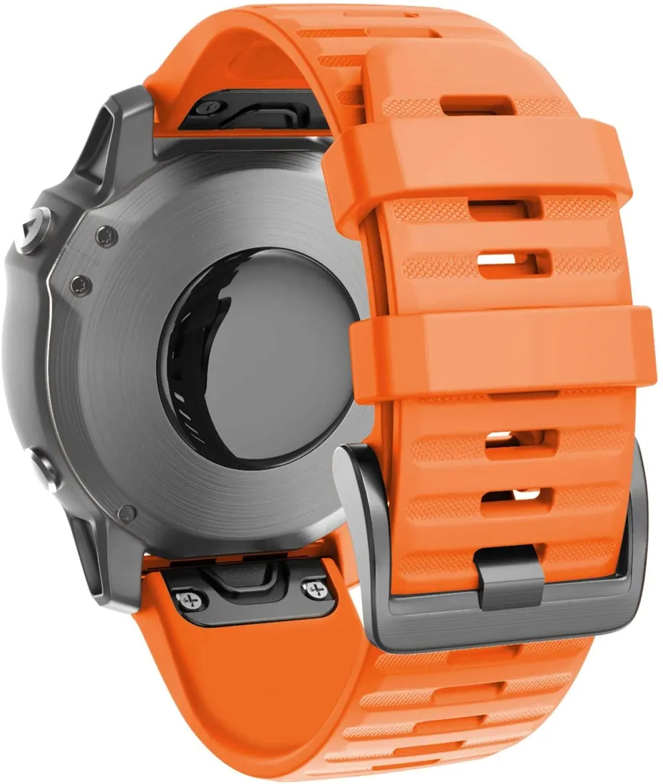 pomaranczowy-pasek-garmin-forerunner-955-quickfit