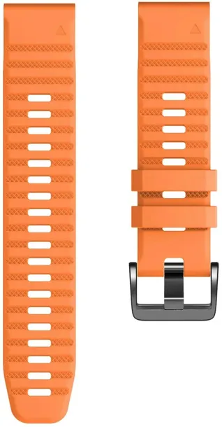 pomaranczowy-pasek-garmin-forerunner-955-quickfit-material-guma