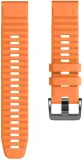 pomaranczowy-pasek-garmin-forerunner-955-quickfit-material-guma