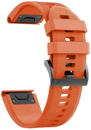 pomaranczowy-silikonowy-pasek-garmin-forerunner-965-szerokosc-22mm