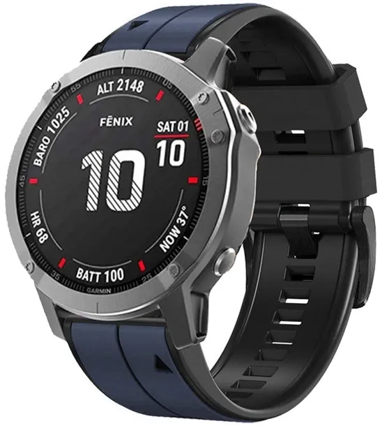 granatowo-czarny-pasek-garmin-forerunner-745-marka-tech-band