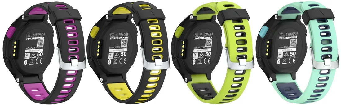 limonkowo-czarny-pasek-do-garmin-forerunner-620