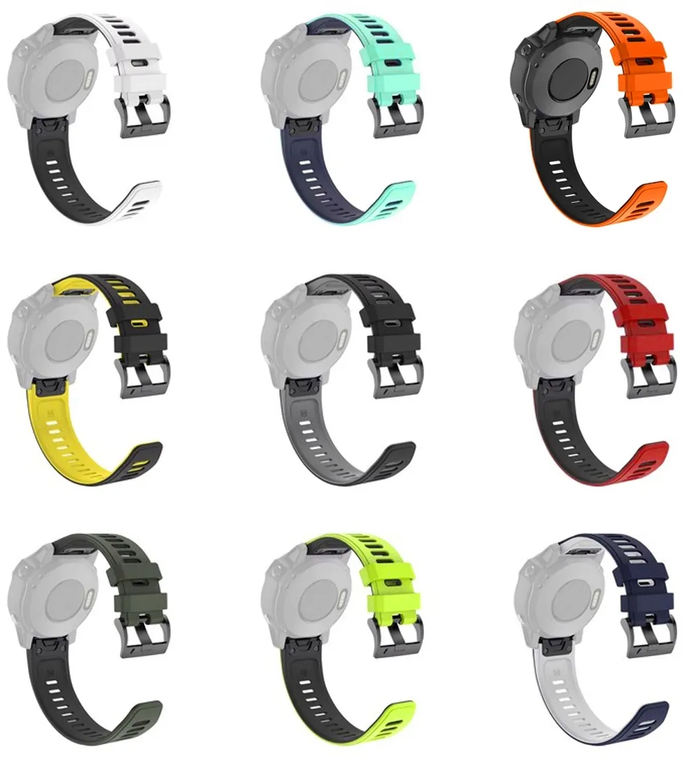bialo-czarny-pasek-do-garmin-forerunner-965-tech-band