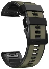oliwkowo-czarny-pasek-garmin-fenix-e-47mm-tech-band-szerokosc-22mm