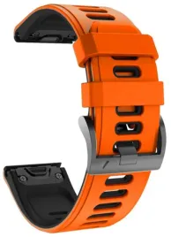 pomaranczowo-czarny-pasek-garmin-forerunner-945-tech-band