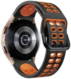 czarno-pomaranczowy-pasek-do-samsung-galaxy-watch-7-40mm-tech-band