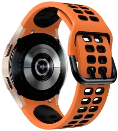pomaranczowo-czarny-pasek-do-samsung-galaxy-watch-fe-40mm-tech-band