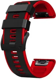 czarno-czerwony-pasek-garmin-fenix-8-pro-47mm-tech-band-szerokosc-22mm