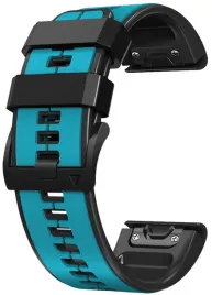 blekitno-czarny-pasek-garmin-fenix-8-pro-47mm-tech-band-szerokosc-22mm
