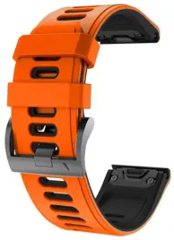 pomaranczowo-czarny-pasek-garmin-fenix-8-pro-47mm-tech-band