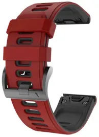 bordowo-czarny-pasek-garmin-fenix-8-pro-47mm-tech-band