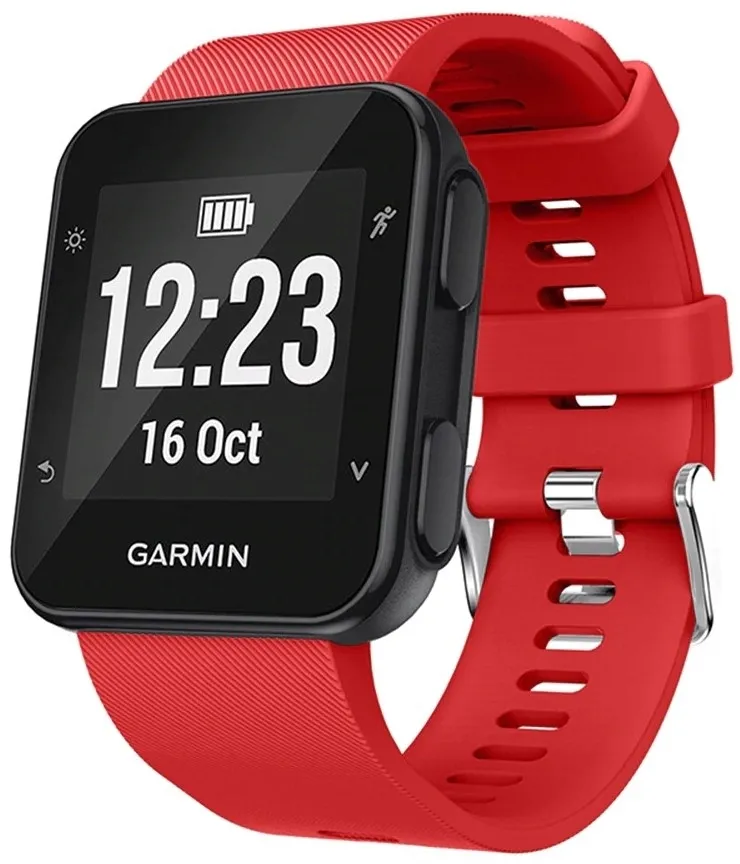czerwony-pasek-do-garmin-forerunner-30-forerunner-35-tech-band